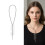 Futuristic Fishbone Neck Chain Bracelet Silver-fish necklace 3