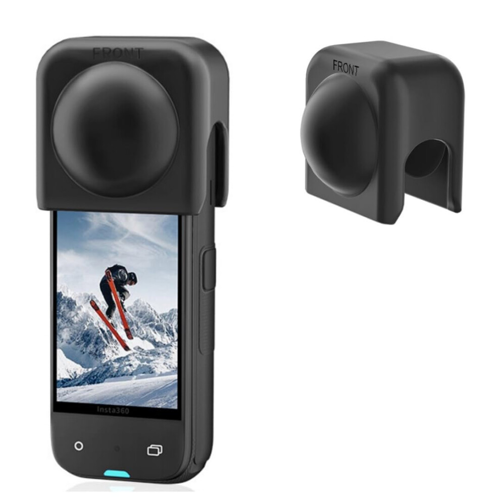 Lens Cap For Insta360 X5/X4, Silicone Lens Guard Protective Cover Dustproof Lens Protector 9067246669959
