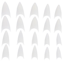 Set van 500 manicure- en nagelaccessoires in grijs voor dames en evenementen