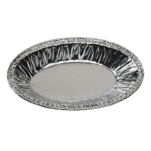 500 Stück Einweg-Eierkuchenformen aus Aluminiumfolie, oval, zum Backen