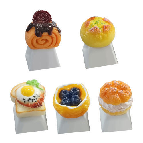Artisans Dessert Cake Keycap ESC Keycap For-blueberry bread 1