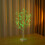 72 Pre Lit Birch Christmas Tree, Remote Control 3