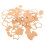 54-Piece Multicolored Acrylic Stencil Set for DIY 1