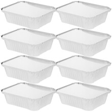 50 Kuchenback-Aluminiumboxen mit Deckel