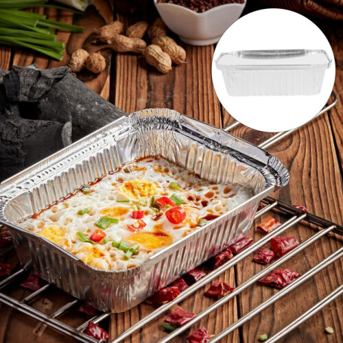 50 Kuchenback-Aluminiumboxen mit Deckel 2