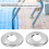 LED Reading Light 3W Clip-On Desk Lamp Adjustable Cool White Compact 4