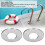LED Reading Light 3W Clip-On Desk Lamp Adjustable Cool White Compact 5