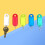 50 diverse plastic sleutelhangers met ringsluiting 5