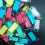 50 diverse plastic sleutelhangers met ringsluiting 2