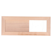Adjustable Sauna Air Vent Grille - Hemlock Material 28x28cm