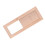 Adjustable Sauna Air Vent Grille - Hemlock Material 28x28cm 11