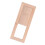 Adjustable Sauna Air Vent Grille - Hemlock Material 28x28cm 12