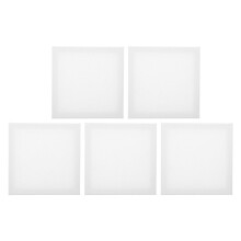 Set mit 5 leeren Farbschalen für DIY-Kunstprojekte