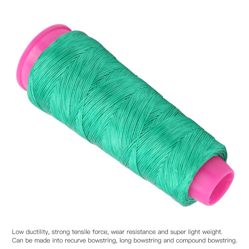 110m Green Bowstring Making Rope for Compound and Traditional Bows 2