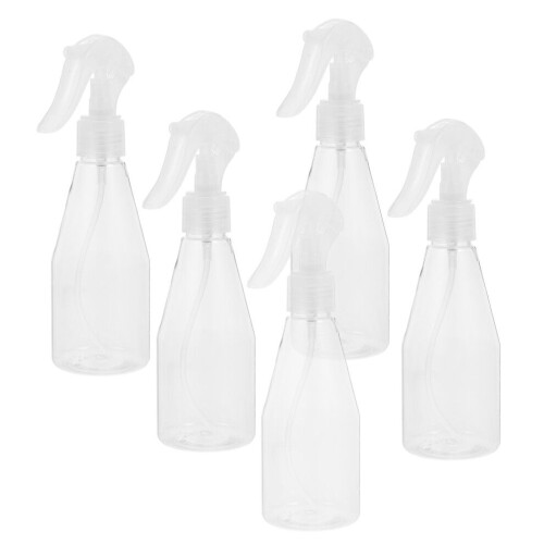 5 st 200 ml plastsprayflaskor med handpump för trädgårdsbonsai