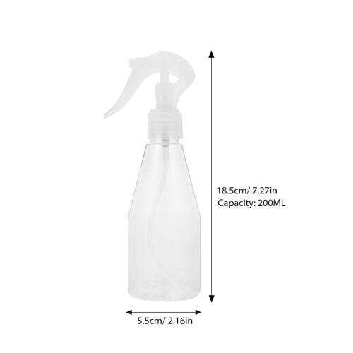 5 st 200 ml plastsprayflaskor med handpump för trädgårdsbonsai 1