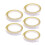 5 stuks reflecterende fietsstickers (zilver) 1