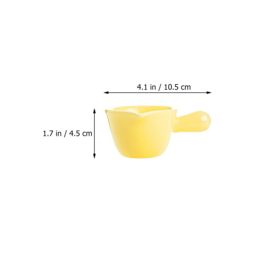5 kleine Saucenschälchen aus Keramik 1