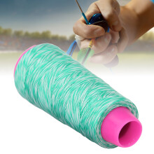 110m Green & White Polyethylene Archery Bowstring 0.9mm