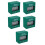 5 pieces Exit Release Alarm Button Fire Exit Glass Break Safety Button 4
