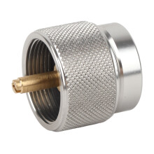 2 Stück Aluminium-Kupfer-Gasflascheneadapter 35x30mm für Camping