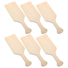 6 DIY-Holzschneidebrett-Bastelset für Kinder, 24 x 8 x 0,3 cm
