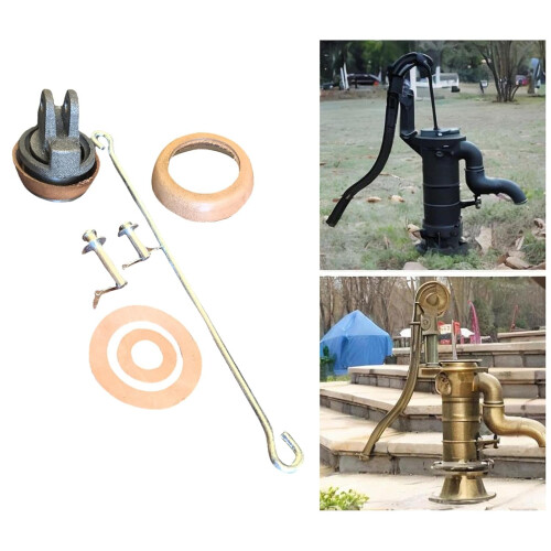 Replacement Piston Kit For Type 75 Hand Pump, Pins And Washers, PU Leather Pad, Easy Installation, Sleeve 2