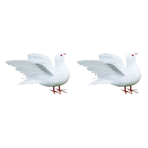 2 Duiven Taarttoppers Woonaccessoires 1