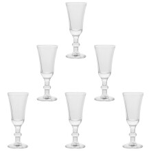 6 Stielgläser für Schnaps und Spirituosen