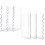 6 Odontoid cake scrapers, transparent baking accessories 5