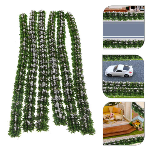 6 landscape shrub strips, sand table decorations 1