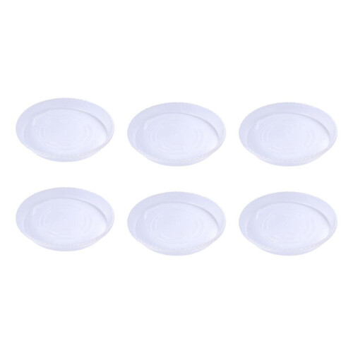 6 plastfat små växtbrickor 1