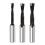 Two Flute Wood Hole Cutter Router Drill Bit Left Right-8mm 2