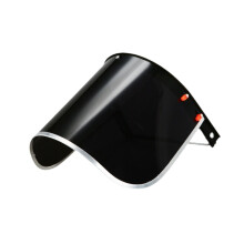 Adjustable Face Guard for Eye and Face Protection in Outdoor Tasks, Black