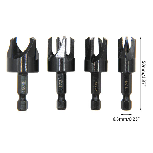 Carbon Steel Sandblasting Chamfering Woodworking Hole Opener 2