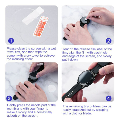 6 Watch Screen Protector Round 6s 2