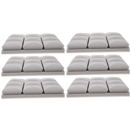 6 Stück Schallabsorptionsmatte, schallabsorbierende Baumwolle 2