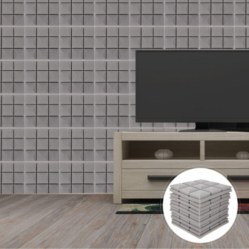 6 Stück Schallabsorptionsmatte, schallabsorbierende Baumwolle 1