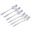 6-piece children's cutlery set with fork and spoon 1
