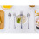 6-piece children's cutlery set with fork and spoon 4