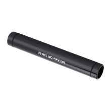 Bike Thru-Achszapfen Nabenadapter 15mm auf 12mm Schnellspanner Schwarz 100mm