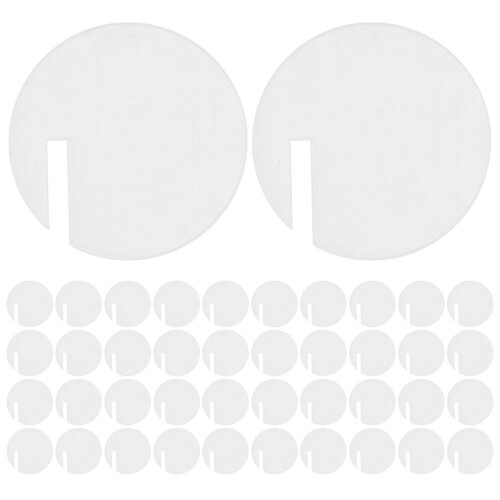 60 round labels for drinks, party markers made of 1
