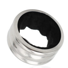 4 Wine Rings, Stainless Steel Sealed Wine Accessories, For Use In Home Restaurants, Spill Wine Leak Proof Device, 4 * 2cm