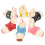 6pcs Ceramic Chopstick Holders Chopstick Rests Ceramic Art 3