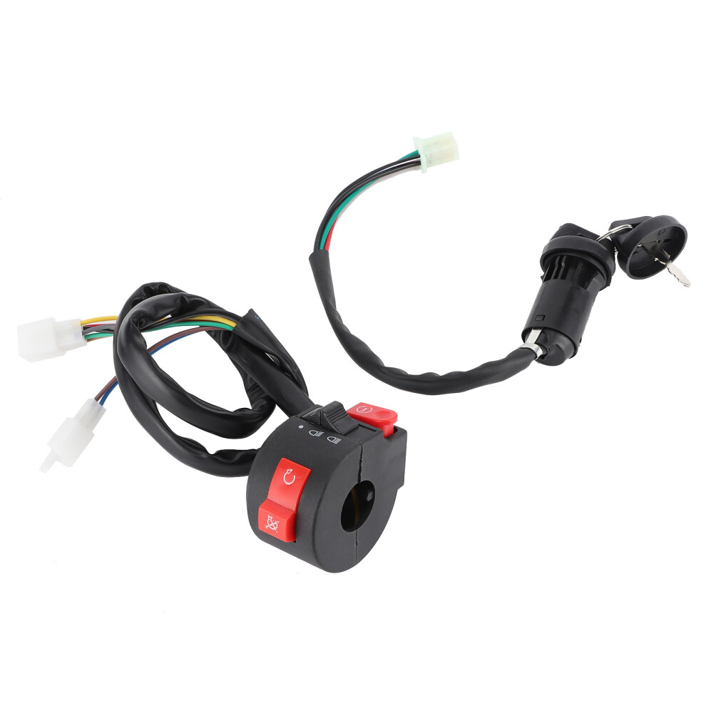 Handlebar Kill Button With Ignition Switch For 50Cc-125Cc Atv Scooter 7901360399236