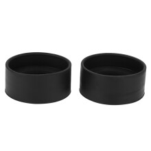 Set aus 2 Gummi-Okularschutzkappen, 36 mm, für Stereo-Mikroskope, flaches Winkel-Design