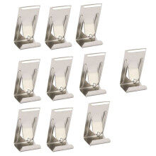 6 bedruckte Baumwoll-Anstecker für Kleidung und Partydekoration