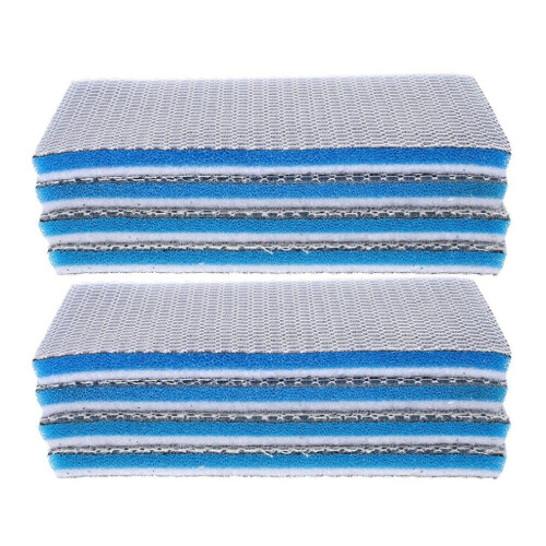 8 fine-mesh filter mats for aquarium filters, absorbent 2
