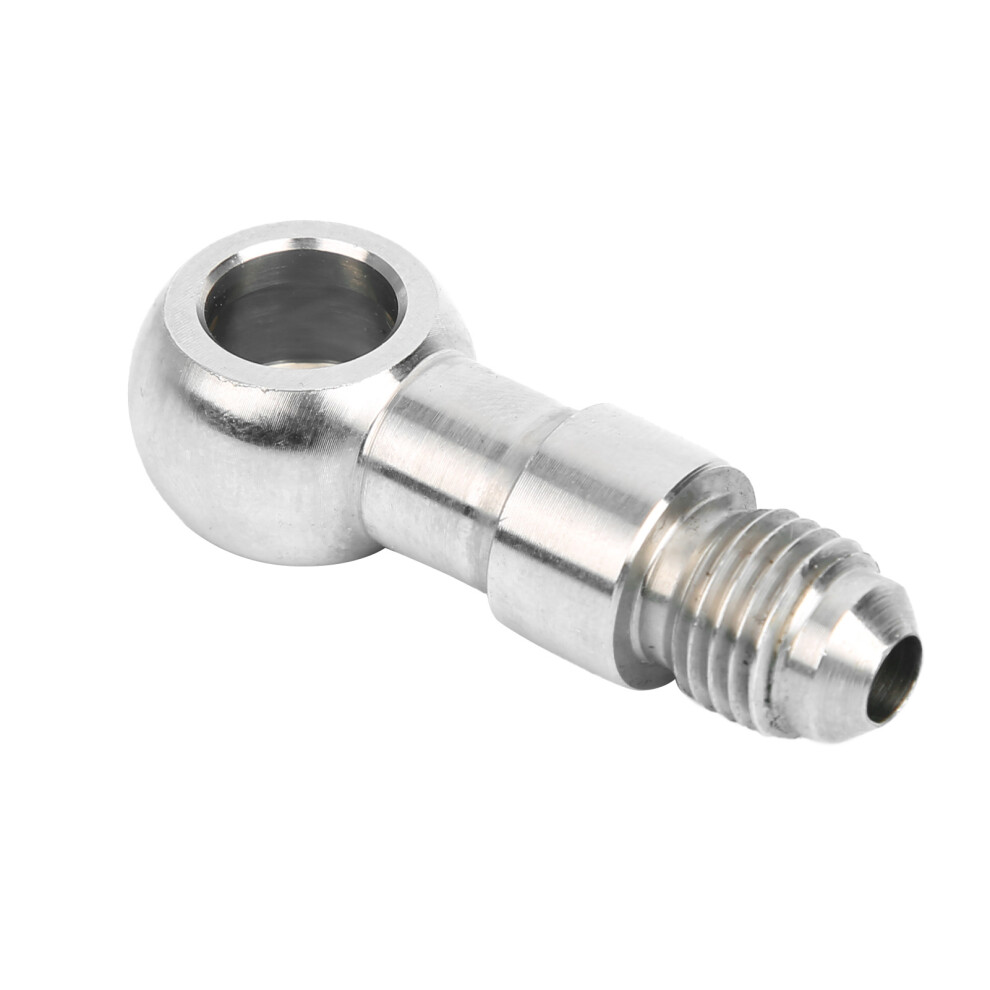 Stainless Steel 10Mm Banjo Adapter Fitting An4 For M10 Bolts Silver 9361360400666