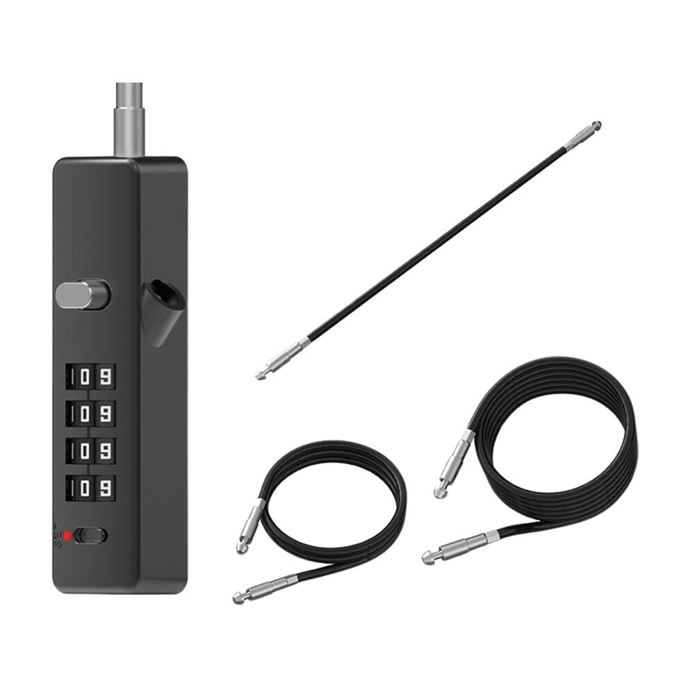 (BALCK, Steel cab2460120cm) Keyless Unlocking Cable Lock Lightweight And Durable Anti-Theft-image-OPC-PMXNPMS-NEW